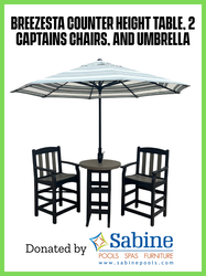 Sabine Pools Patio Furniture Raffle Ticket